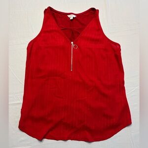 Candies Red Tank Blouse